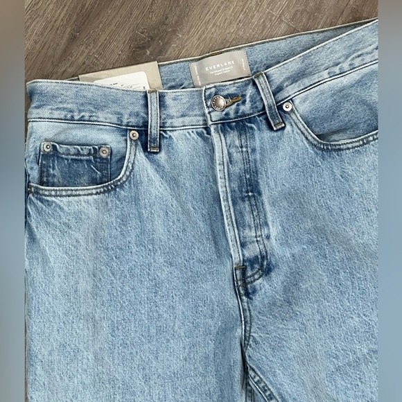 NWT Everlane Size 27 The Rigid Slouch Jean Vintage Sky Blue High Rise Denim - Picture 3 of 15